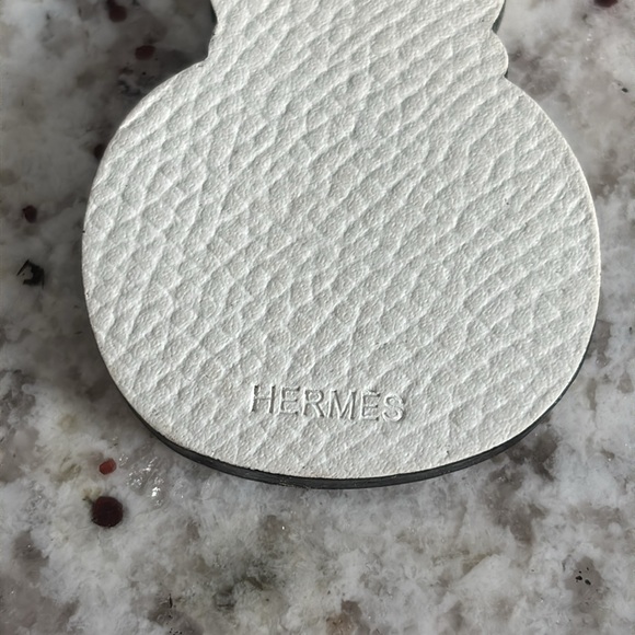 Hermes snowman bag charm keychain - Picture 6 of 7